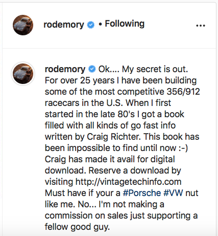 Rod Emory Instagram post 2